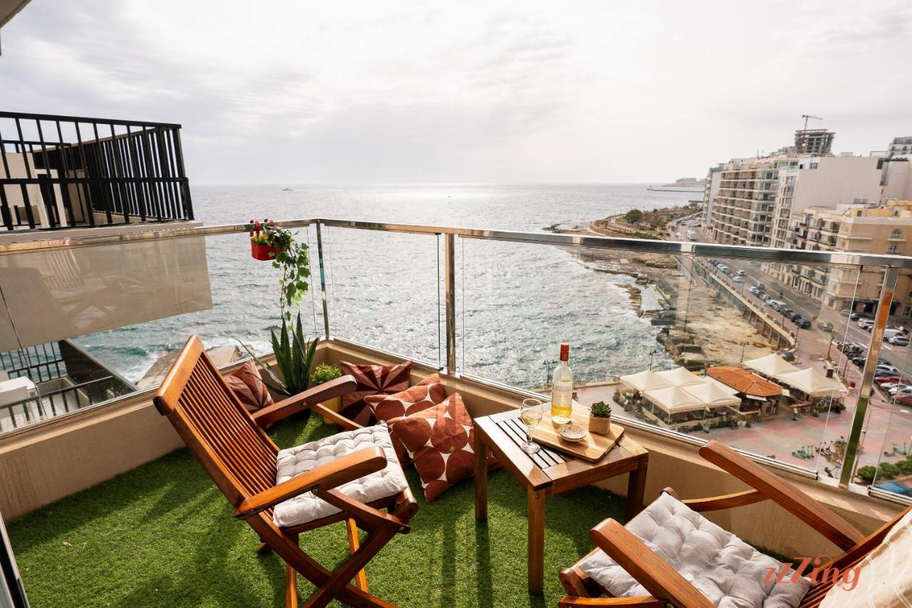 Amazing Seafront Duplex Apartment Sliema Zewnętrze zdjęcie